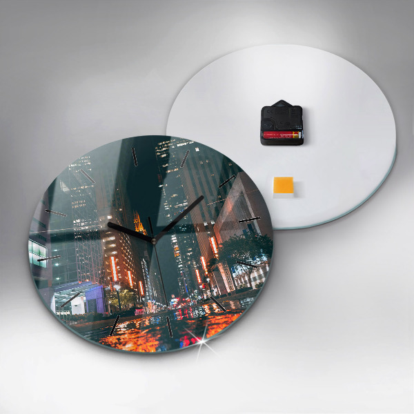 Kerek fali üvegóra Szálloda Houstonban