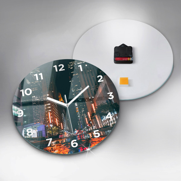 Kerek fali üvegóra Szálloda Houstonban