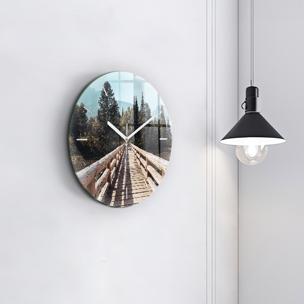 Kerek fali üvegóra Hegyek Yellowstone-ban