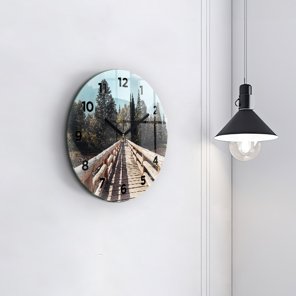 Kerek fali üvegóra Hegyek Yellowstone-ban