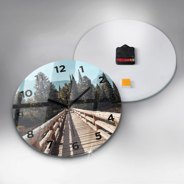 Kerek fali üvegóra Hegyek Yellowstone-ban