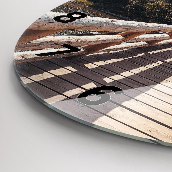 Kerek fali üvegóra Hegyek Yellowstone-ban