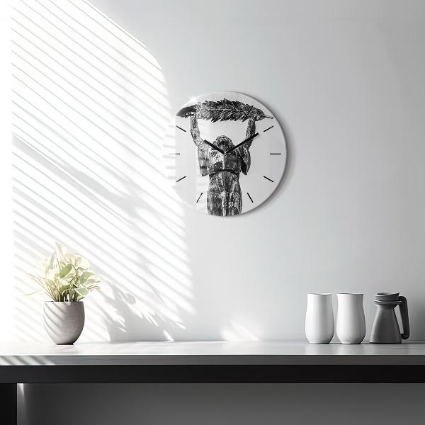 Kerek fali üvegóra Szabadság-szobor Budapesten