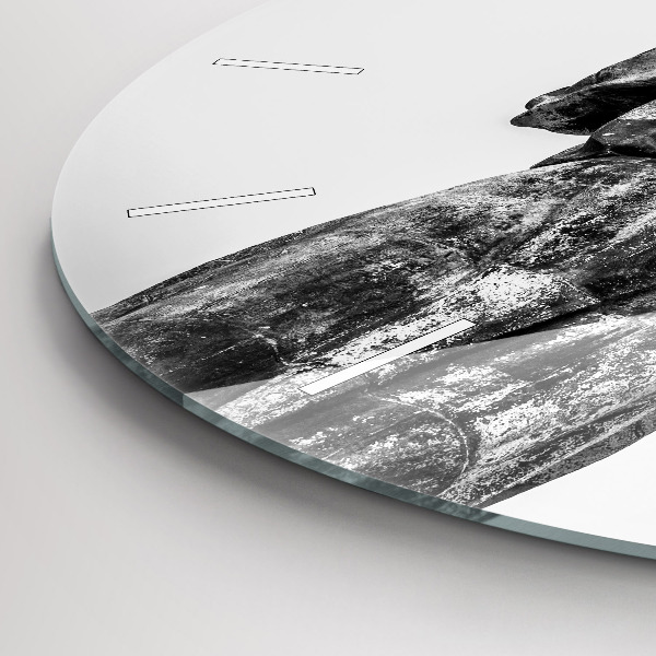 Kerek fali üvegóra Szabadság-szobor Budapesten