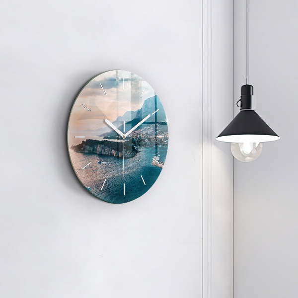 Kerek fali üvegóra Sziget Horvátországban