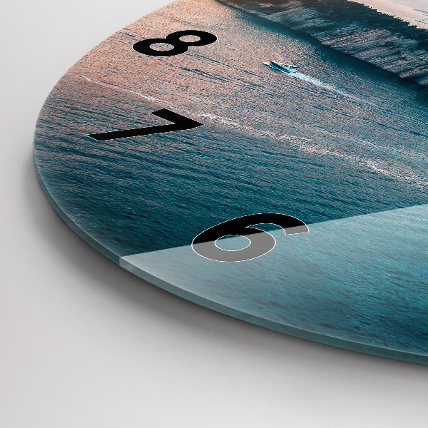 Kerek fali üvegóra Sziget Horvátországban