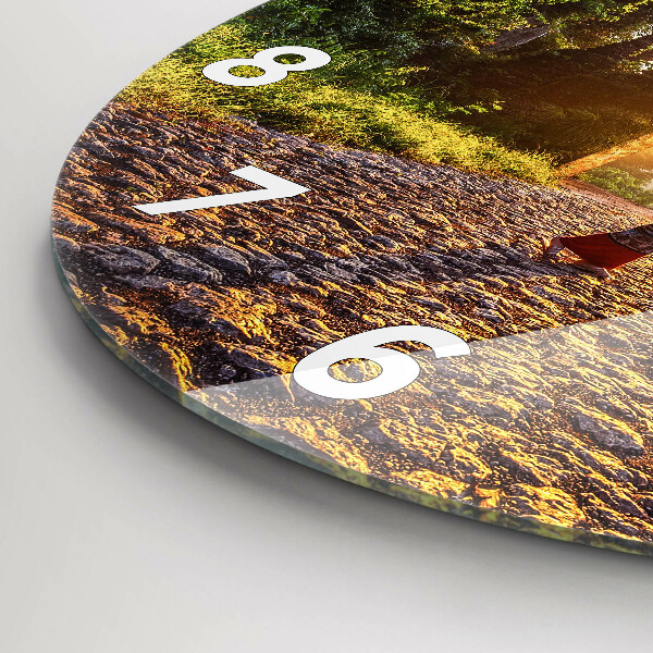 Kerek fali üvegóra Surat Thani Park Thaiföld