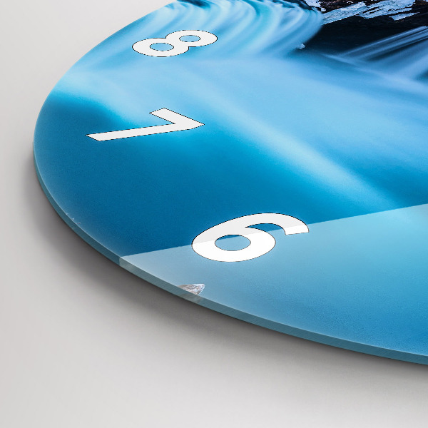 Kerek fali üvegóra Godafoss vízesés Izlandon