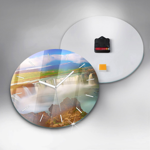 Kerek fali üvegóra Godafoss Izlandon