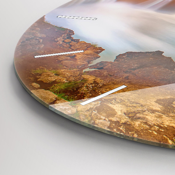 Kerek fali üvegóra Godafoss Izlandon