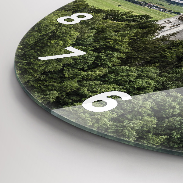 Kerek fali üvegóra Neuschwanstein kastély