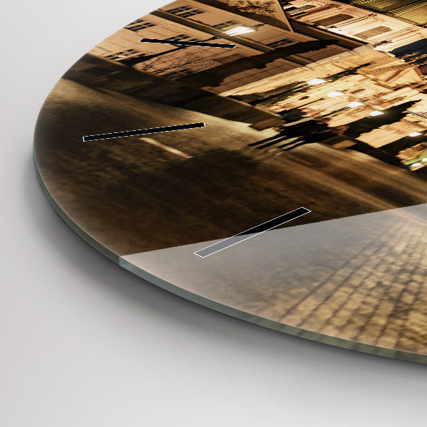 Kerek fali üvegóra Károly híd Prágában