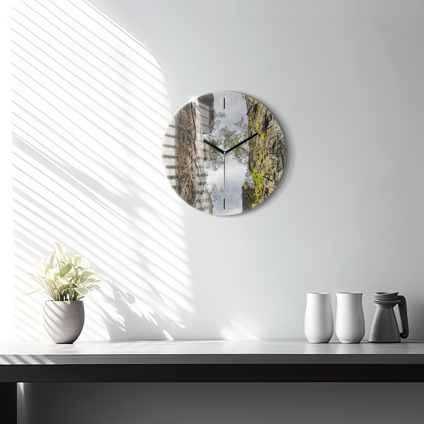 Kerek fali üvegóra Rockváros Csehországban