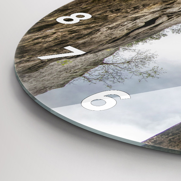 Kerek fali üvegóra Rockváros Csehországban