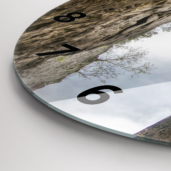 Kerek fali üvegóra Rockváros Csehországban