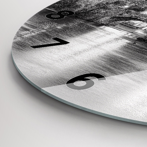 Kerek fali üvegóra Károly híd Prágában