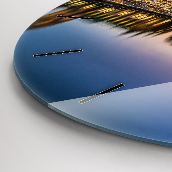 Kerek fali üvegóra Hamburg városháza