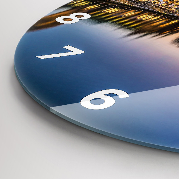 Kerek fali üvegóra Hamburg városháza