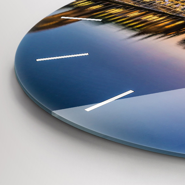 Kerek fali üvegóra Hamburg városháza