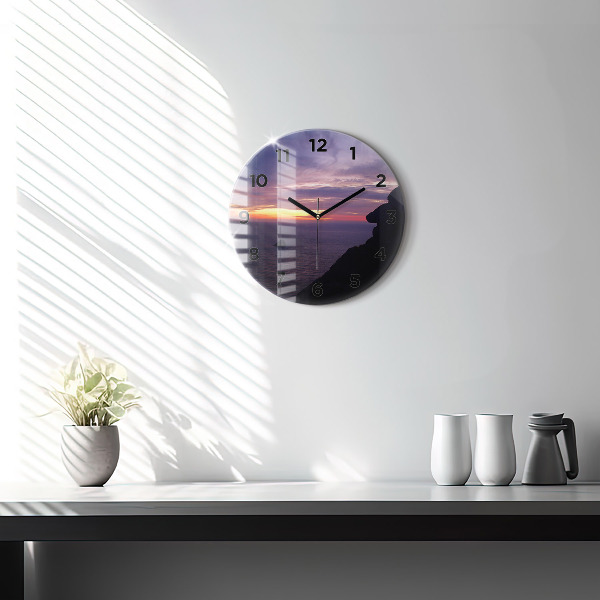 Kerek fali üvegóra Kőfej