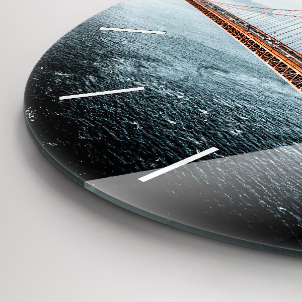 Kerek fali üvegóra Golden Gate híd