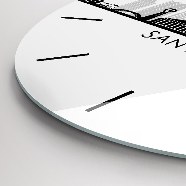 Kerek fali üvegóra San Antonio Texas városa