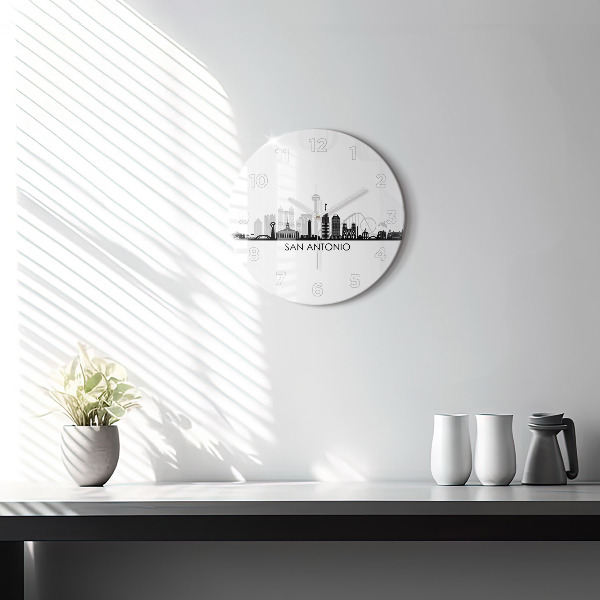 Kerek fali üvegóra San Antonio Texas városa