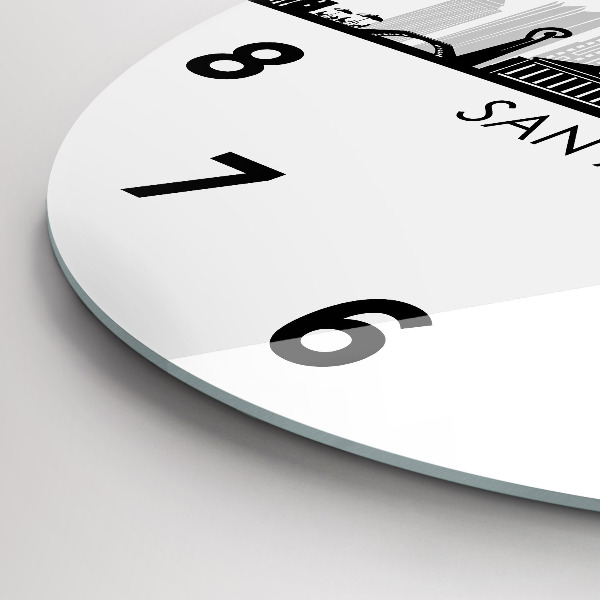 Kerek fali üvegóra San Antonio Texas városa