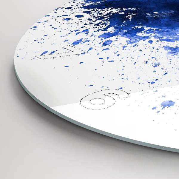 Kerek fali üvegóra San Antonio akvarellek