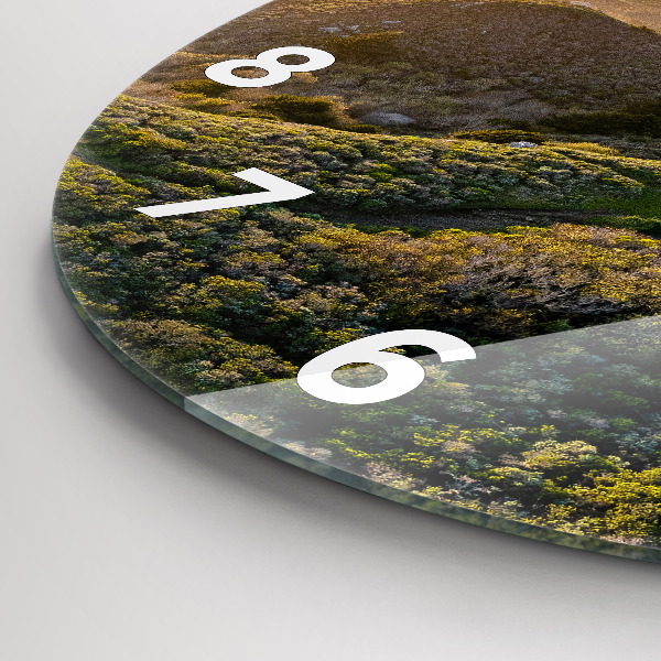 Kerek fali üvegóra Az út San Franciscóba