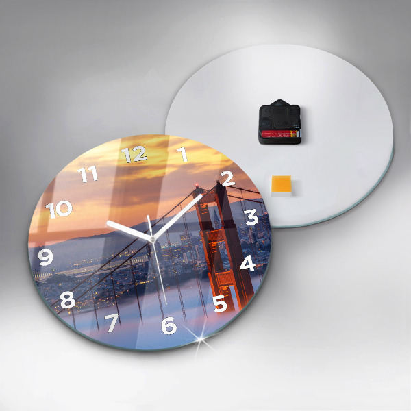 Kerek fali üvegóra San Francisco híd
