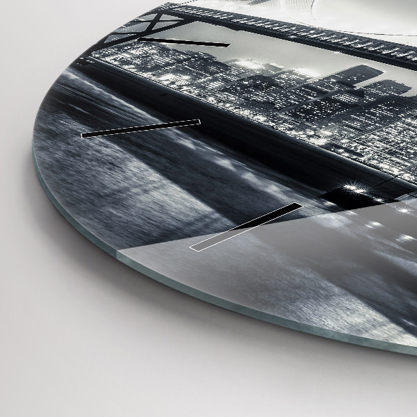 Kerek fali üvegóra San Francisco híd éjjel