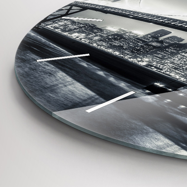 Kerek fali üvegóra San Francisco híd éjjel