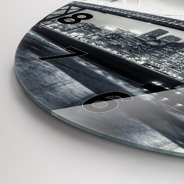 Kerek fali üvegóra San Francisco híd éjjel