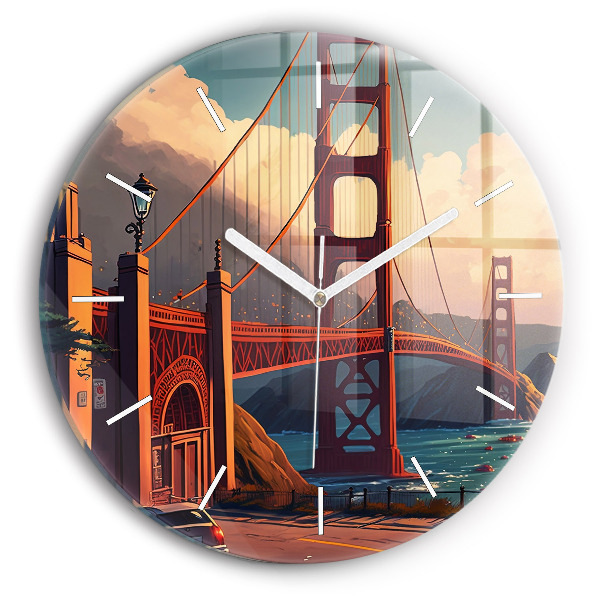 Kerek fali üvegóra San Francisco híd