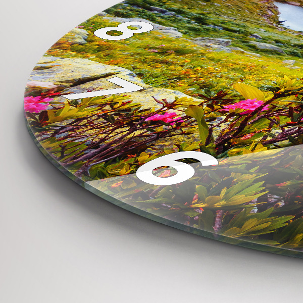 Kerek fali üvegóra Mont Blanc gleccser Chamonix