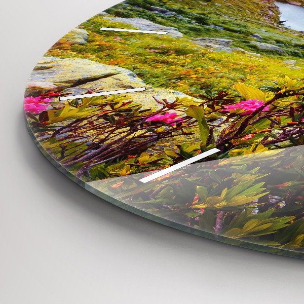 Kerek fali üvegóra Mont Blanc gleccser Chamonix