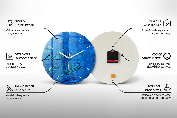 Kerek fali üvegóra Napos sziget Thaiföld