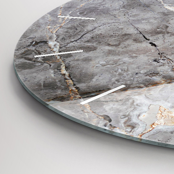 Kerek fali üvegóra Szürke gránit márvány