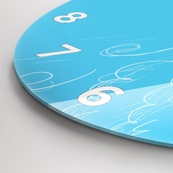 Kerek fali üvegóra Izzórajz