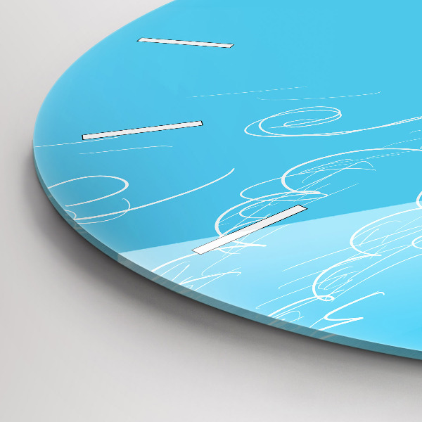 Kerek fali üvegóra Izzórajz