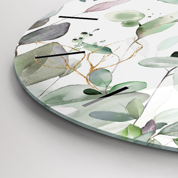 Kerek fali üvegóra Növények levelei