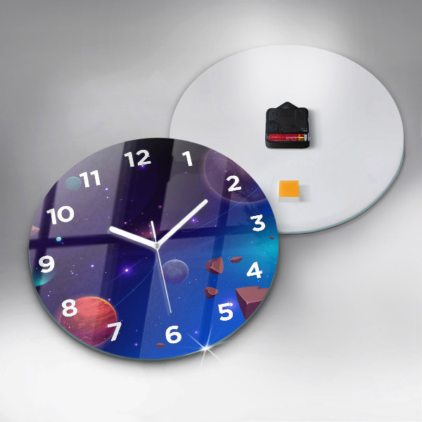 Kerek fali üvegóra Bolygók galaxis