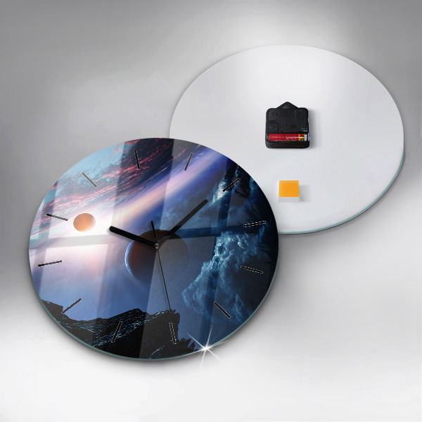 Kerek fali üvegóra Nagy Galaxis