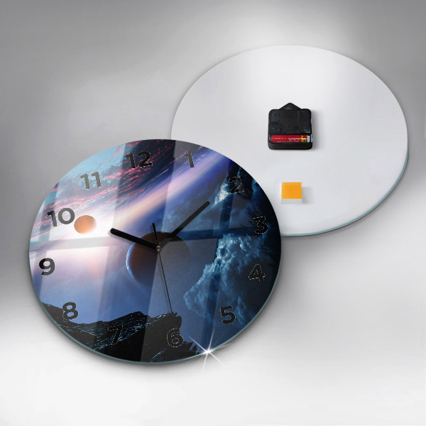 Kerek fali üvegóra Nagy Galaxis