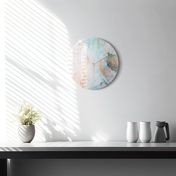 Kerek fali üvegóra Absztrakt festészet