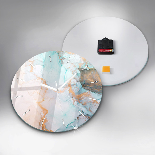 Kerek fali üvegóra Absztrakt festészet