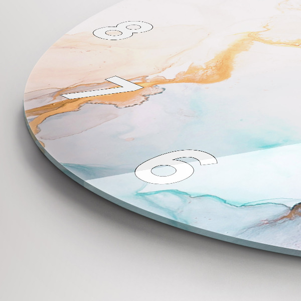 Kerek fali üvegóra Absztrakt festészet