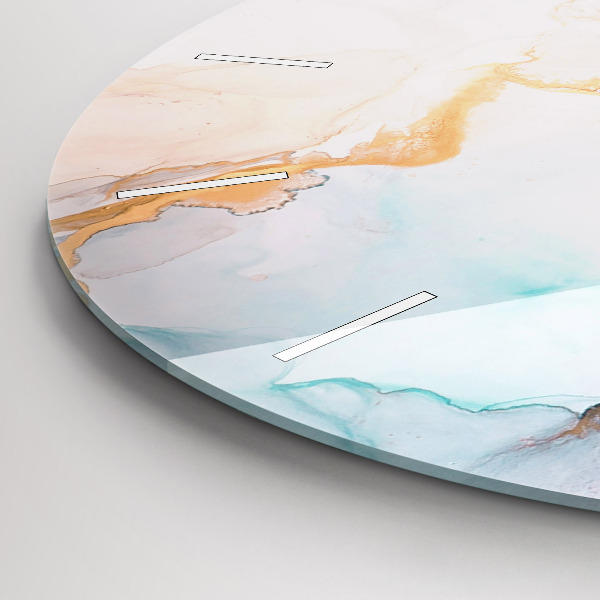 Kerek fali üvegóra Absztrakt festészet