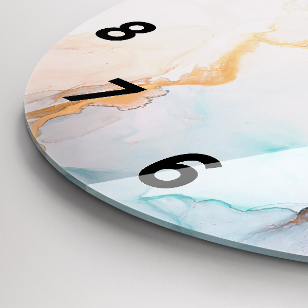 Kerek fali üvegóra Absztrakt festészet